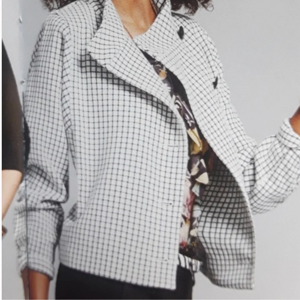 Cabi window pane jacket